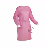 Disposable Protective Suit PPE | Surgical Gown Disposable Pink | Treatment / Clinic Protective Gown