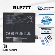 Thunder Drive Battery Compatible For Relme X50 Pro 5G BLP777