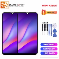 IPARTSEXPERT Original LCD For OPPO A7 LCD OPPO A5S LCD Display Touch Screen Digitizer With Frame Rep