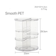 Easy assembly  D.I.Y style rotating cosmetic rack