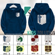 Children's Attack On Titan Jacket/Legion Scout Jacket/AOT Hoodie - M