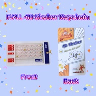 [ F.M.L] 4D Shaker Keychain