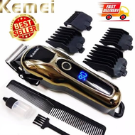 Kemei KM - 1990 Electric Rechargeable Hair Clipper Trimmer