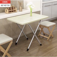 Public Foldable Folding Table Home eating small table Easy To Carry dining table portable Eat Dinner