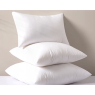YH White Sofa Pillow Polyester Sofa Bantal Empat Segi 45x45cm 30x50cm
