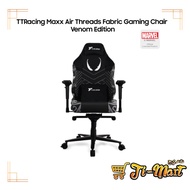 TTRacing Maxx Air Threads Fabric Gaming Chair (Venom Edition) With Memory Foam Lumbar & Neck Pillows