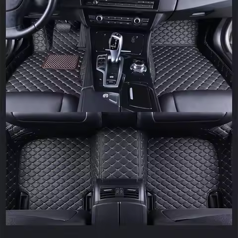 Car Floor Mat For Bmw Serie 1 E87 2005 2006 2007 2008 2009 2010 2011 Custom Luxury Diamond Interior 