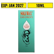 Soluwax Ear Drops 10ml – Gentle Ear Wax Softener & Blocked Ear Relief