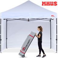 [MHUS] MASTERCANOPY Heavy Duty Pop-up Canopy Tent with Sidewalls (10x10White) ✬✫✩