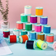 Braided Rope 0.40.350.65 Round Wax Thread Handmade Special Leather Thread National Color 0.8mm JR La