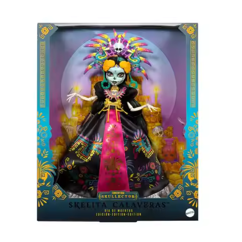 The first Barbie elf high school Monster High Day of the Dead series dolls 2025 new genuine collecti