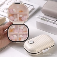 Reminder Pill Box Portable Portable Mini Medicine Drug Accessories Small Timed Pill Box Storage Box 
