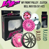 WF FRONT PULLEY, CLUTCH BELL, SPRING NVX155(V1-V2) , NMAX 100% ORIGINAL WF RACING