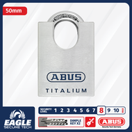 ABUS 96TICS/50 | 50MM | TITALIUM™ | 1 Padlock | 2 Dimple Keys | Outdoor Padlock