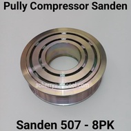 Pully Gigi Compressor Sanden 507 8Pk Compressor Code Hv056