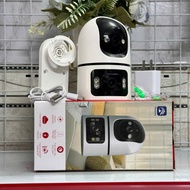 Yoosee WiFi Camera with 2 indoor eyes, view 2 screens at the same time - 2-way conversation, color n