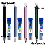 MAXGOODS Automatic Pencil, Drawing Writing Tool Metal Mechanical Pencil, Creative 5.6mm 2B/4B/6B/8B 