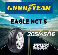 (POSTAGE) 205/45/16 GOODYEAR EAGLE NCT 5 NEW CAR TIRES TYRE TAYAR