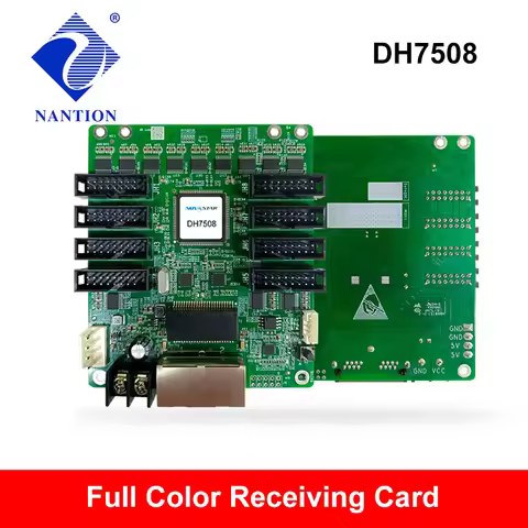 Novastar Led Receiving Card DH7508 Display Control System Card Synchronous 128*256 Pixels 8*HUB75E I