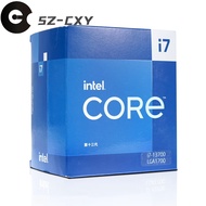 Intel Core I7-13700 I7 13700 BOX 2.1 Ghz 16-Core 24-Thread CPU Processor L3=30M 65W LGA 1700 NEW And With Cooler