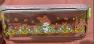 全新7-11 粉紅色My Melody 玻璃碗 可入微波爐