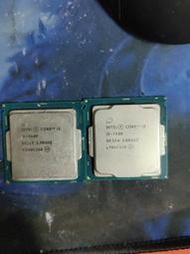 壞CPU，一個i5 7400成色非常漂亮，一個i5 6600