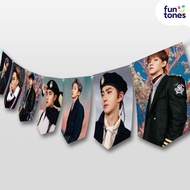Exo Bunting Birthday Banner / Custom Bunting Birthday Banner Backdrop Banner Printing