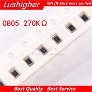 100PCS 0805 SMD Resistor 5% 270K Ohm 274 2703 270Kohm