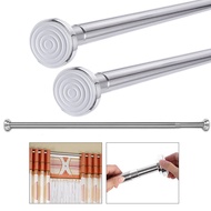 Telescopic Tension Extendable Curtain Rod Rail Closet Clothes Towel Hanging Pole Z20