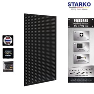 STARKO PEGBOARD รุ่น Peg XL สีดำ (60x120ซม.) แผงเหล็ก แผงแขวน เครื่องมือช่าง จัดเรียงอุปกรณ์ช่าง กระ