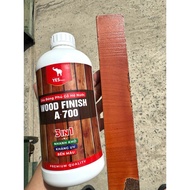Dầu bóng phủ gỗ hệ nước Wood Finish A700 màu bóng cánh gián