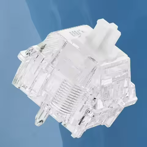 UR Ice Magnetic Ultra Switch Linear HiFi Magnetic keyboard Switches 35g 3.5mm PC POM 700Gs Lubricate