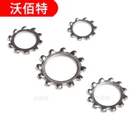 Stainless Steel Male Tooth Gasket with Tooth Anti-slip Gasket Male Tooth Male Sawtooth Gasket M3 M4 