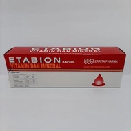 ETABION KAPSUL / MULTIVITAMIN IBU HAMIL / TAMBAH DARAH PERBOX