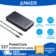Anker 537 Power Bank 65W PD fast charge (PowerCore 24000mAh for Laptop)
