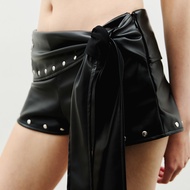 APRILPOOLDAY JESSI DRAPED SHORTS