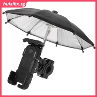 huixihx Electric Vehicle for Car Delivery Rearview Mirror Phone Holder Bike Rack Sun Resistant Bracket Handlebar