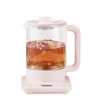 1.8L Health Pot Multifunction Electric Kettle Smart Insulation Glass Teapot Stew Pot Tea Maker Reservation Kitchen Appliances