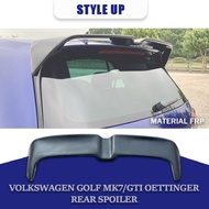 VOLKSWAGEN GOLF MK7 GTI  MK7R  MK7.5 GTI  MK7.5R OETTINGER REAR SPOILER MATERIAL FRP WITHOUT PAINT