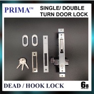 Prima 41054 Dead Lock / 41055 Hook Lock | Deadbolt Lock | House Lock | Door Lock