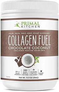 ▶$1 Shop Coupon◀  P.R.Imal Kitchen Collagen Peptide Drink Mix, Collagen Fuel, Chocolate Coconut, 13.