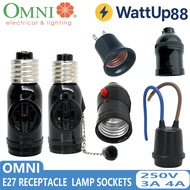 OMNI LAMP SOCKET(E27-600, E27-601,E27-610, E27-702, E27-712)