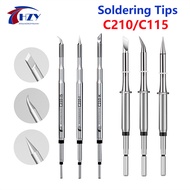 HZY Super Fine C210 Soldering Tip C210 C115 Soldering Iron Tip for GVM T210 GVM T115 Professional So