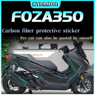 For HONDA FORZA350 Forza 350 2023 Protective film anti-wear sticker carbon fiber sticker car sticker modification accessories Full set