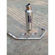 Original exhaust msx jenong wrx gp5 pnp satria fu vixion cbr fasclif Jupiter mx king sonic bison sco