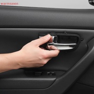 (warmseen) Durable Chrome Interior Door Handle Set for  82610-1J000 82620-1J000 Improve Aesthetics