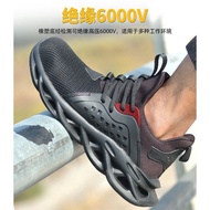 Ultra-Lightweight Work Shoes BSMI Certified Black Velcro 808 Shock-Absorbing Steel Men Women Protect