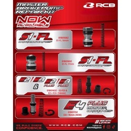 RCB FRONT MASTER BRAKE PUMP REPAIR KIT E2 E3 E2+ E3+ E4+ S1 S1-FL 12.7MM 17MM 14MM 15MM