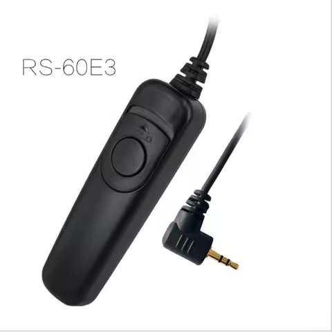 RS-60E3 Shutter Release Remote Control Cord for Canon EOS RP 850D 90D 80D 70D 1500D 1300D T7i T6i T4