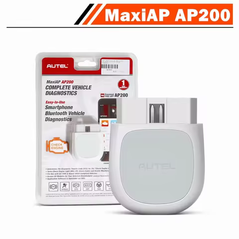 Car Diagnostic Tool For Autel MaxiAP AP200 Bluetooth OBD2 Code Reader with Full System AutoVIN Servi